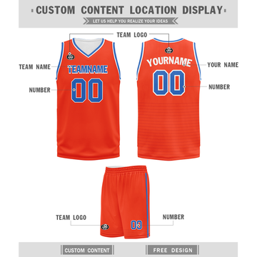 Custom Orange Classic Style Sports Uniform Basketball Jersey BBJ01-bd0a70d0